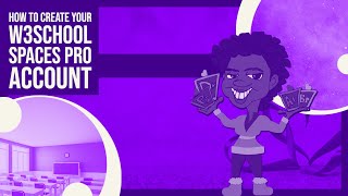 How to create your W3School Spaces Pro Account screenshot 4