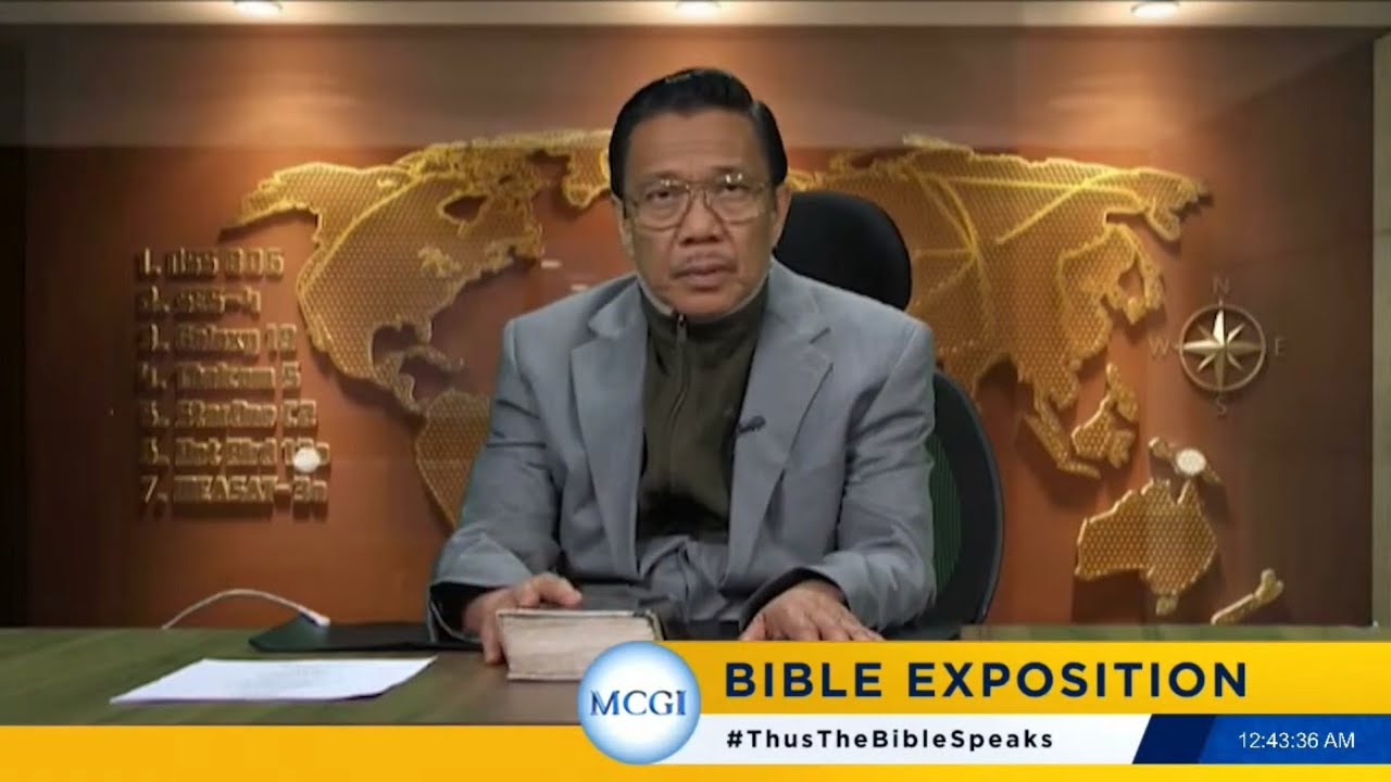 Bro. Eli Soriano: Niyayanig ng Dios Ang Lupa Dahil Sa Galit! #bible #angdatingdaan #karunungan