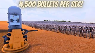 1 x CIWS PHALANX SENTRY GUN vs 1,000,000 ZOMBIES - Warhammer 40K | UEBS 2