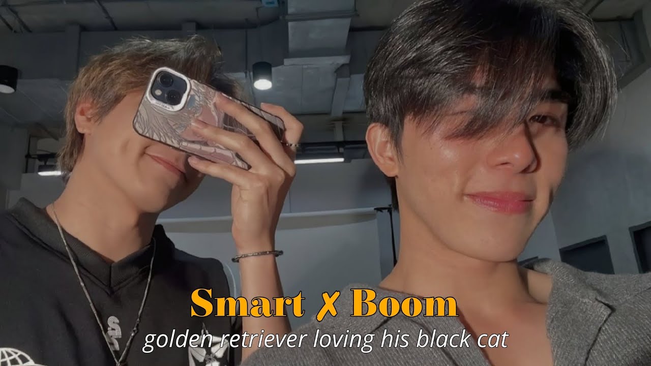 Smart ✗ Boom🔥🎀 || being the cutest for straight four minutes || our golden retriever loves his cat🐱🐶