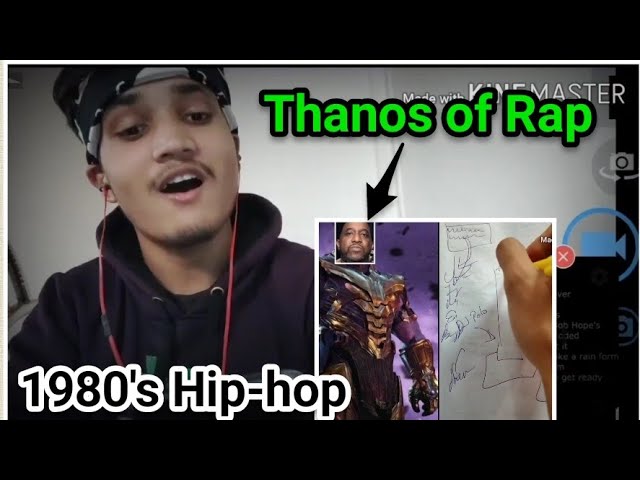 Kool G Rap in his PRIME! | Drawing his lyrics😂 | TEEN reacts to Kool G Rap  & DJ Polo- Men At Work⚒️