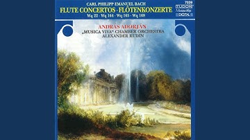 Oboe Concerto in B-Flat Major, Wq. 164 (Arr. for Flute & Strings) : III. Allegro moderato