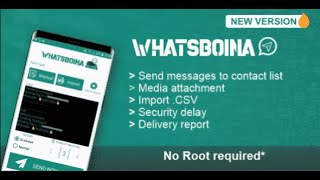 WhatsBoina   Whatsapp Marketing Bulk and Chatbot Android screenshot 4