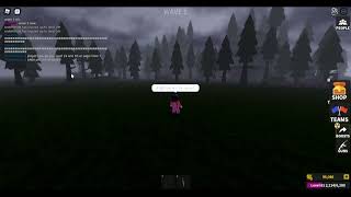 Roblox - Zombie Defense By Per Games - 2022 August - waves bug