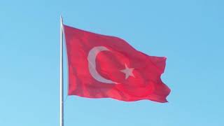 Siren Sesi Ve İstiklal Marşı 10 Kasım Turkish Flag And Turkish National Anthem Resimi