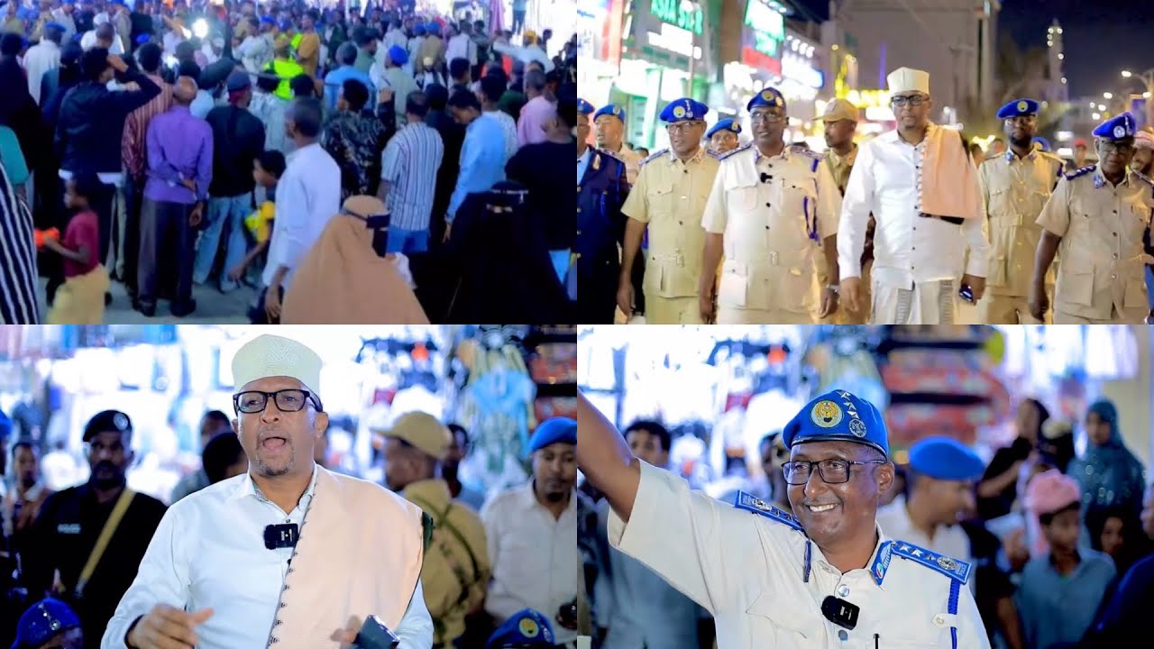 DEGDEG:Taliyaha Ciidanka Booliska & Maayar Mooge oo Caawa U Kuur Galay Amniga Suuqa Waaheen Hargeysa