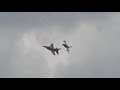 F-16 VS Alpha jet Dogfight 100 ปีการบิน@ดอนเมือง