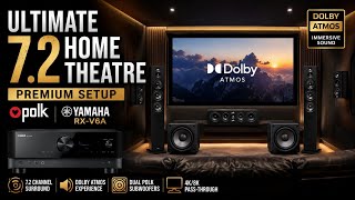  Dolby Atmos 7.2 Polk Audio Home Theatre 8K