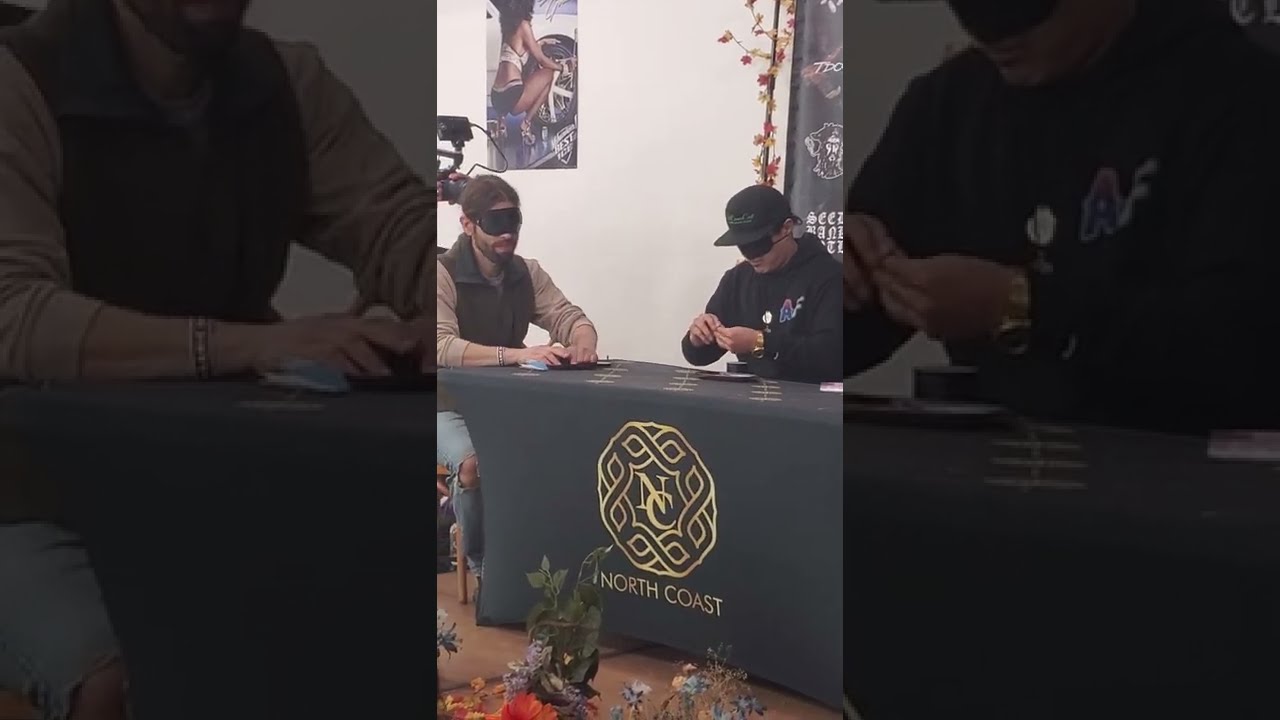 Blind Joint Rolling Competition at The Organic Cup 2022