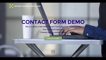 FREE Contact Form for Mobirise Sites