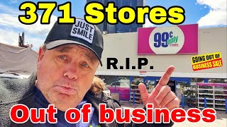 End  of an era  99 cents only stores   closing 371 stores. Update Trash House