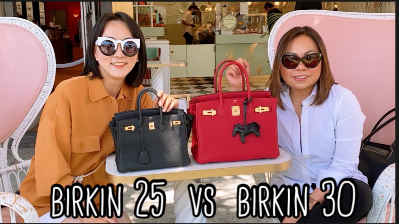 Birkin 25 vs Birkin 30, What's in my bag? 💖