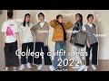 SIMPLE COLLEGE OUTFIT IDEAS YOU NEED TO TRY 2022 | comfy, casual & realistic outfits