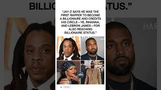 Jay-Z Says He Was the First Billionaire Rapper &amp; Credits His Circle 👑 #JayZ #Billionaire #HipHop