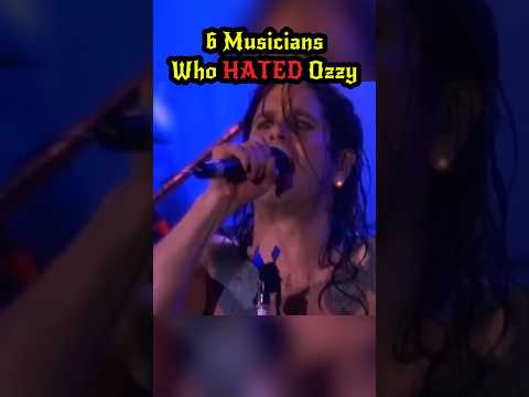 Top 6 Musicians Who Hated Ozzy Osbourne 