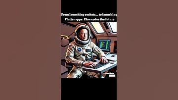 Elon Musk Codes Flutter Apps on Mars 🌌 | Sci-Fi Dev Journey 🚀