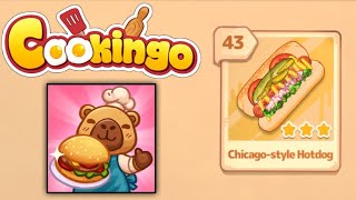Cookingo: Perfect Meal Level 43 | Chicago-style Hotdog | Walkthrough Solution