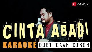 CINTA ABADI Karaoke duet cowok || Dangdut Original