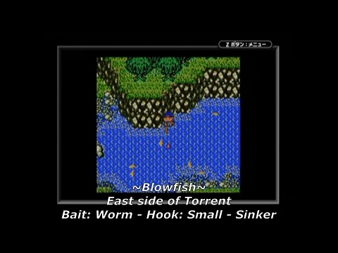 Legend of the River King GBC - EXTRA! - Locations of ALL 6-Exclusive GBC fish! ~ u0026 Fun Lake!
