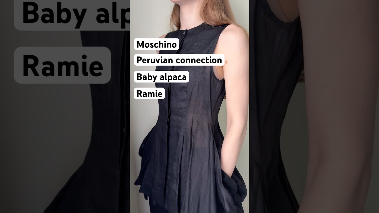 Культовые бренды в секонде часть 3💔 Moschino | Peruvian connection 