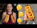 By Chloe's NEW Carrot Dog Taste Test