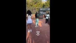 Code to Court: Where our students prove they can debug code AND master a backhand.