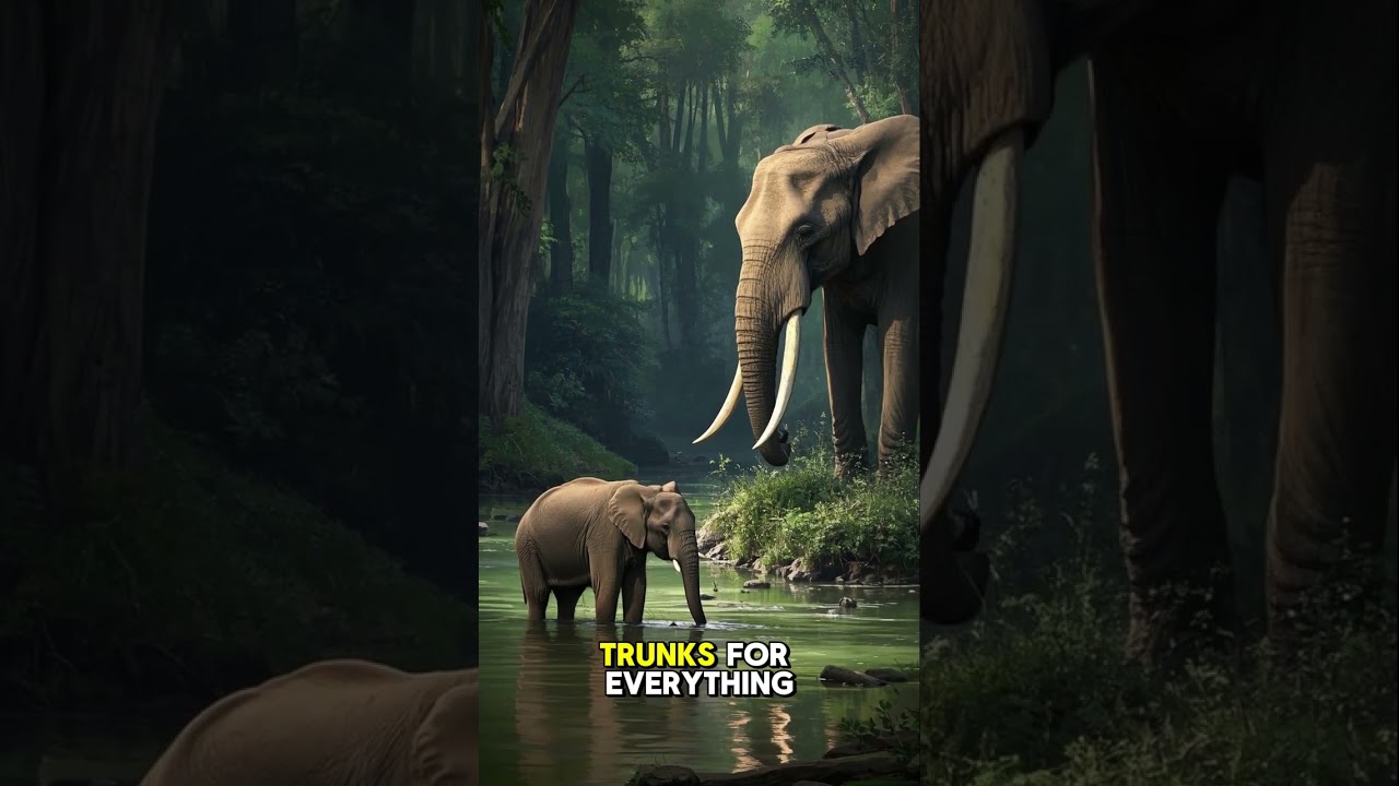 Do You Know Why Elephants Can’t Jump? | Amazing Elephant Trunk Facts!