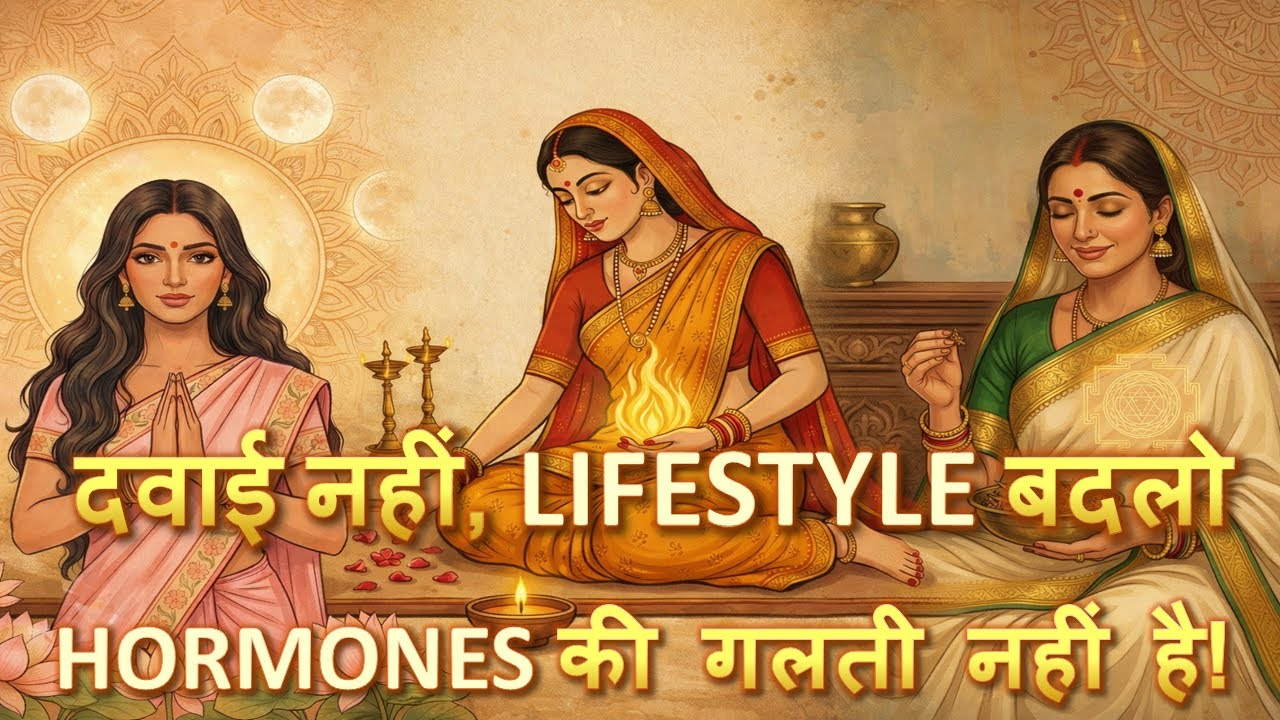 असली कारण Hormones नहीं, आपका Lifestyle है 😳| Irregular Periods l Ancient Wisdom 🌿