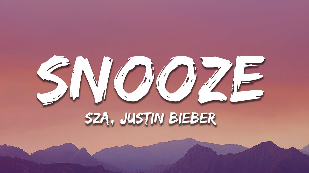SZA, Justin Bieber - Snooze (Acoustic) (Lyrics)