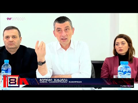 გახარიას იერიში ''ოცნების'' წინააღმდეგ