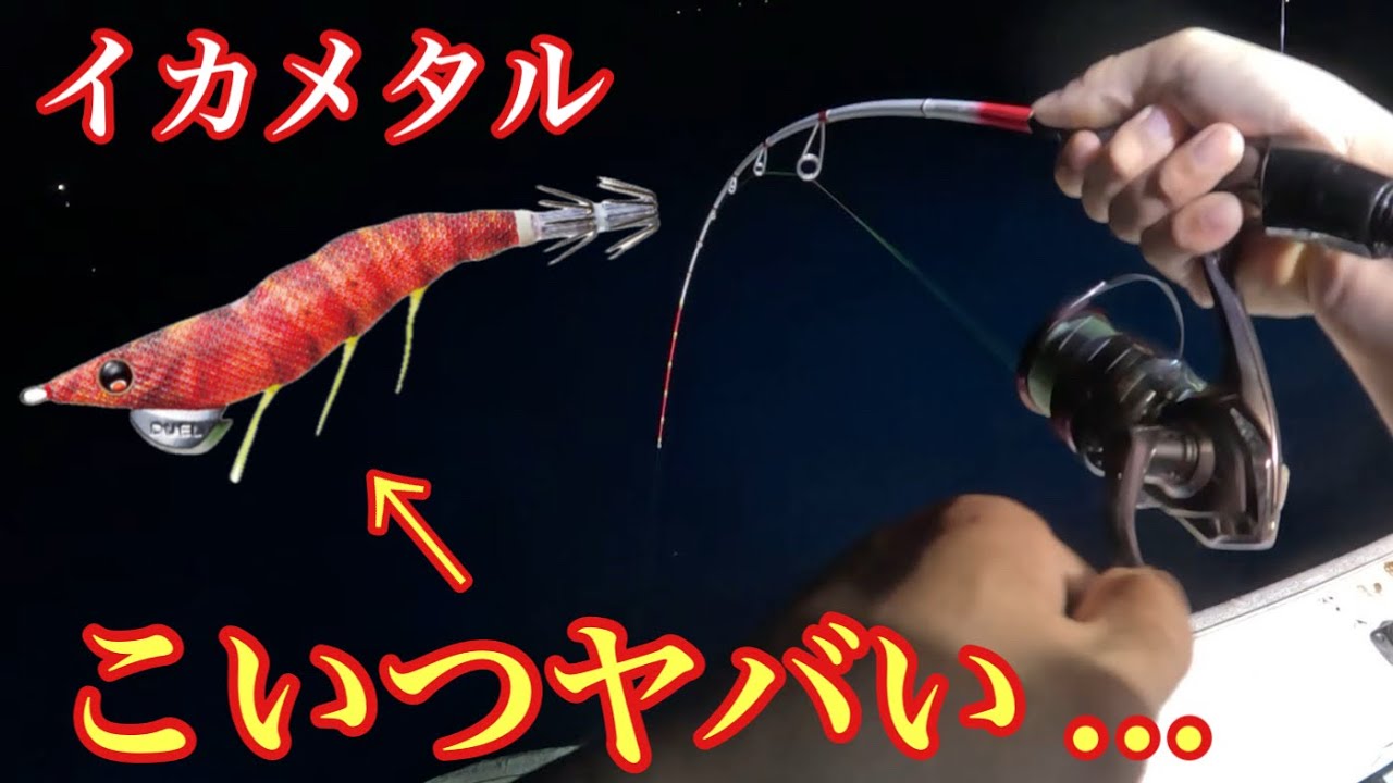 性能が桁違い⁉︎明るい時間から最後まで釣れ続けてしまうエギを見つけてしまいました！【イカメタル＆オモリグ】