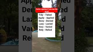 #SpotTheError#identifyingerror#findtheoddone#learnenglish