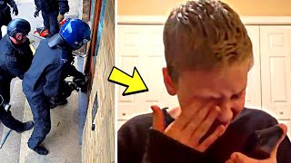 Boy Calls 911 to Ask For Help with "Math", POLICE RUSHES TO HIS HOUSE IMMEDIATELY