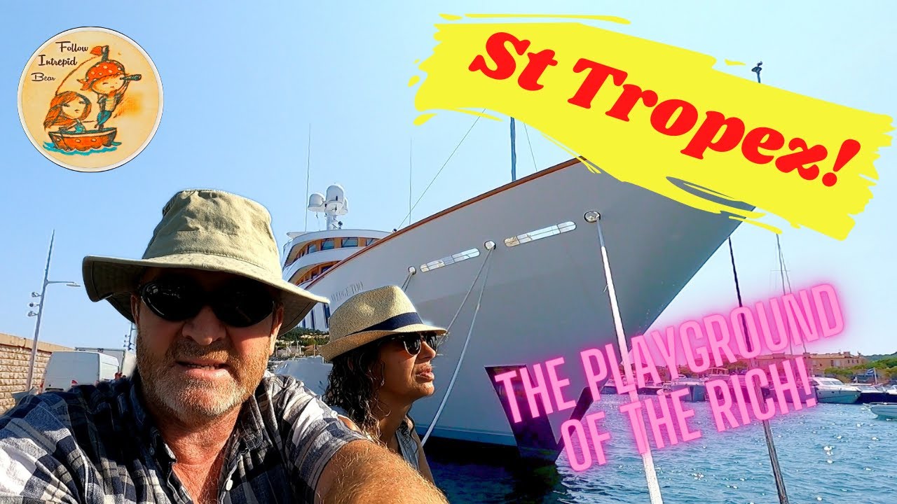 ⁣Liveaboard sailors in the most chic resort in the world : cruising the French Riviera, St Tropez #63
