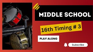 16th Note Timing # 3 Middle School Basics
