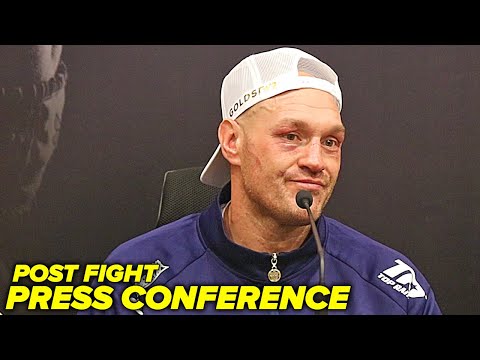 BRUISED UP Tyson Fury Full Post Fight Press Conference vs Oleksandr Usyk