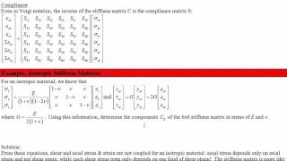 Eng Phys 2P04 2015 Lecture 20: General Elasticity