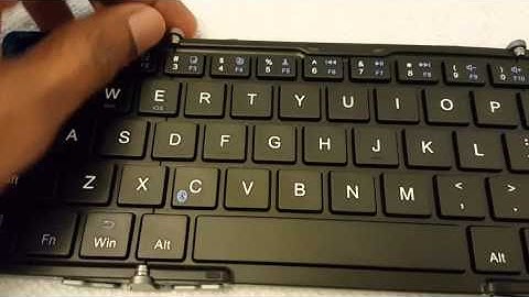 Moko Buetooth Foldable Keyboard