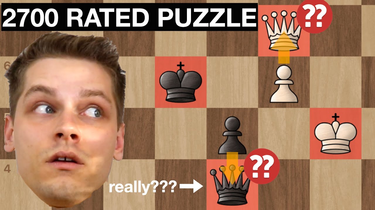 You Will Not Solve This 2700 Rated Chess Puzzle YouTube