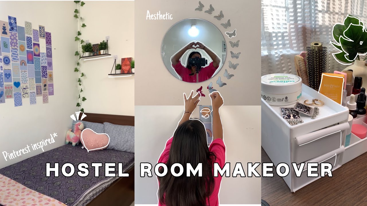 AIIMS Hostel Room Makeover 🎀🧿 aesthetic & cozy ✨ 