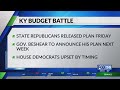 Ky house gop unveils budget bill ahead of governors speech