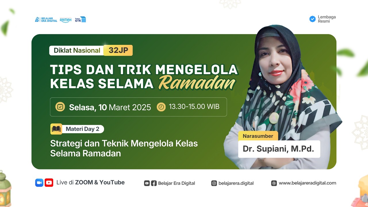 Diklat! Strategi dan Teknik Mengelola Kelas