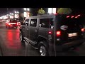 matte black Hummer H2 - Dubai Marina