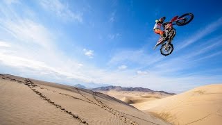 A Freeride Motocross Paradise in the Dunes of the Mojave