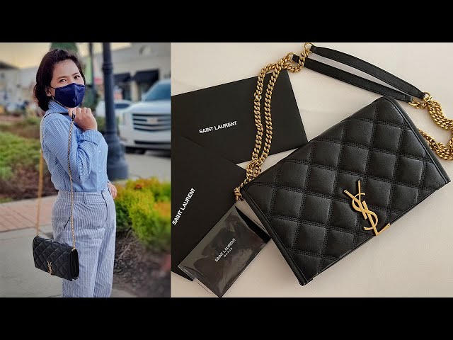 My Mom Unboxes Her YSL Handbag 