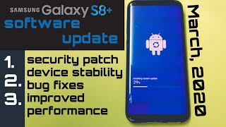 SAMSUNG Galaxy S8+ : March, 2020 software update screenshot 5