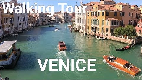 Venice Italy walking tour, 28 March 2023