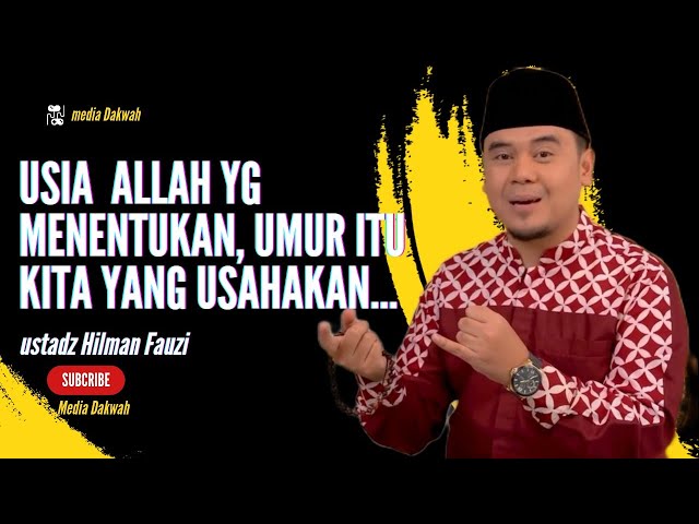 CERAMAH TERBARU USTADZ HILMAN FAUZI class=