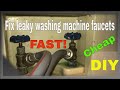 How to fix leaky washing machine faucets! - ForceTV 050