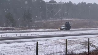 I-20 and Wire Road - a look at driving conditions in Aiken County